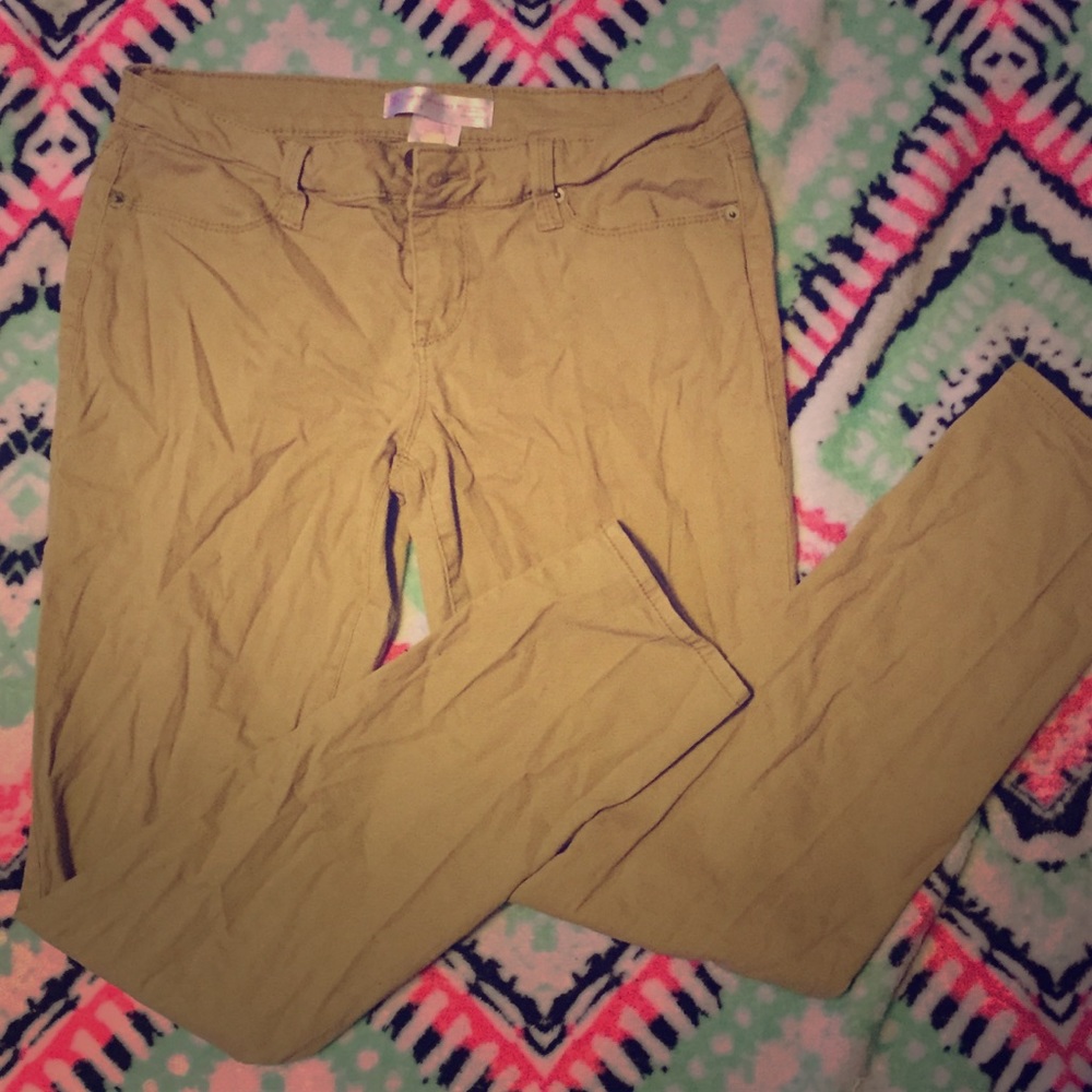 Tan jeans (size:9)